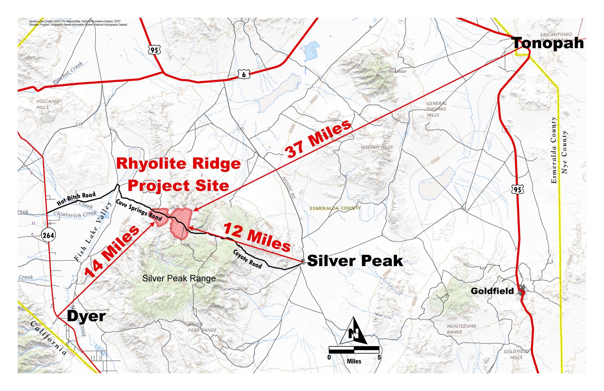 Feds launch review of Nevada mine at site of endangered flower